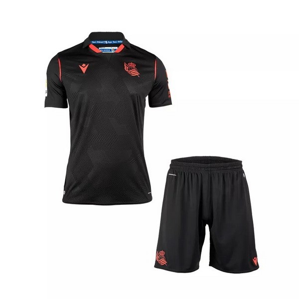 Camiseta Real Sociedad 2ª Kit Niño 2020 2021 Negro